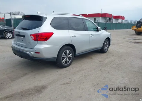 2019 Nissan Pathfinder Sv z USA, uszkodzony, nr VIN 5N1DR2MM9KC597212